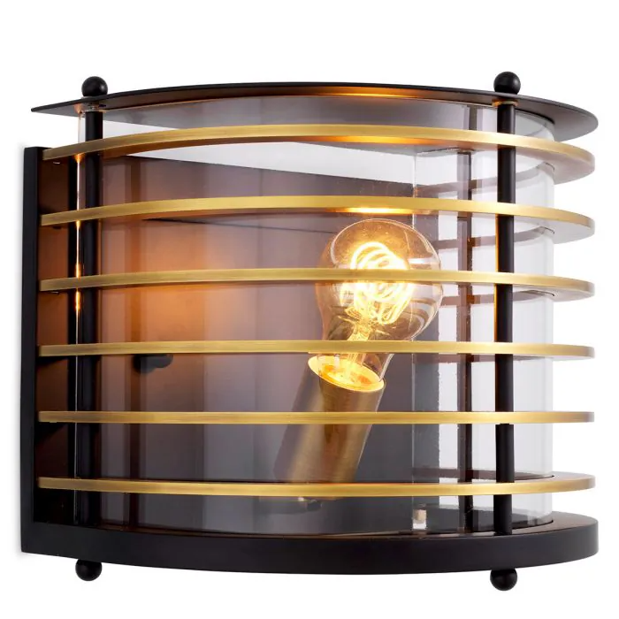 "Outdoor Wall Lamp Logan by Eichholtz - Stylish Garden Lighting"