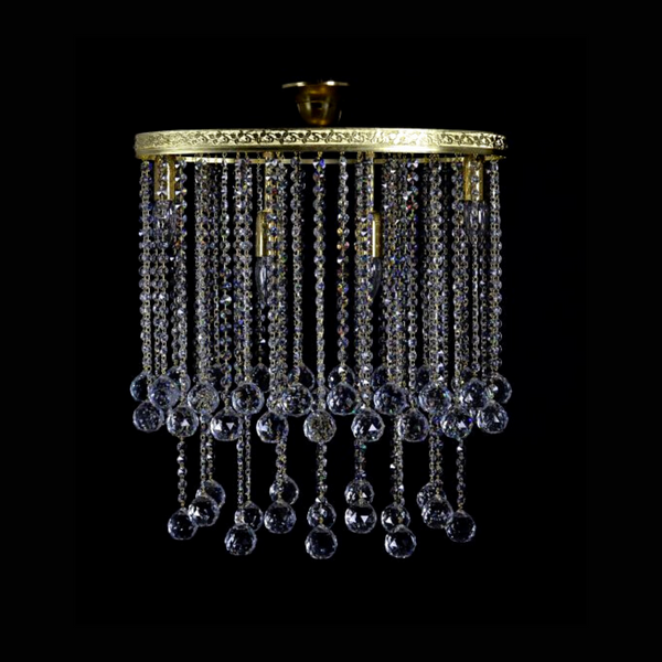 Palermo 4 Crystal Glass Chandelier - Wranovsky - Luxury Lighting Boutique