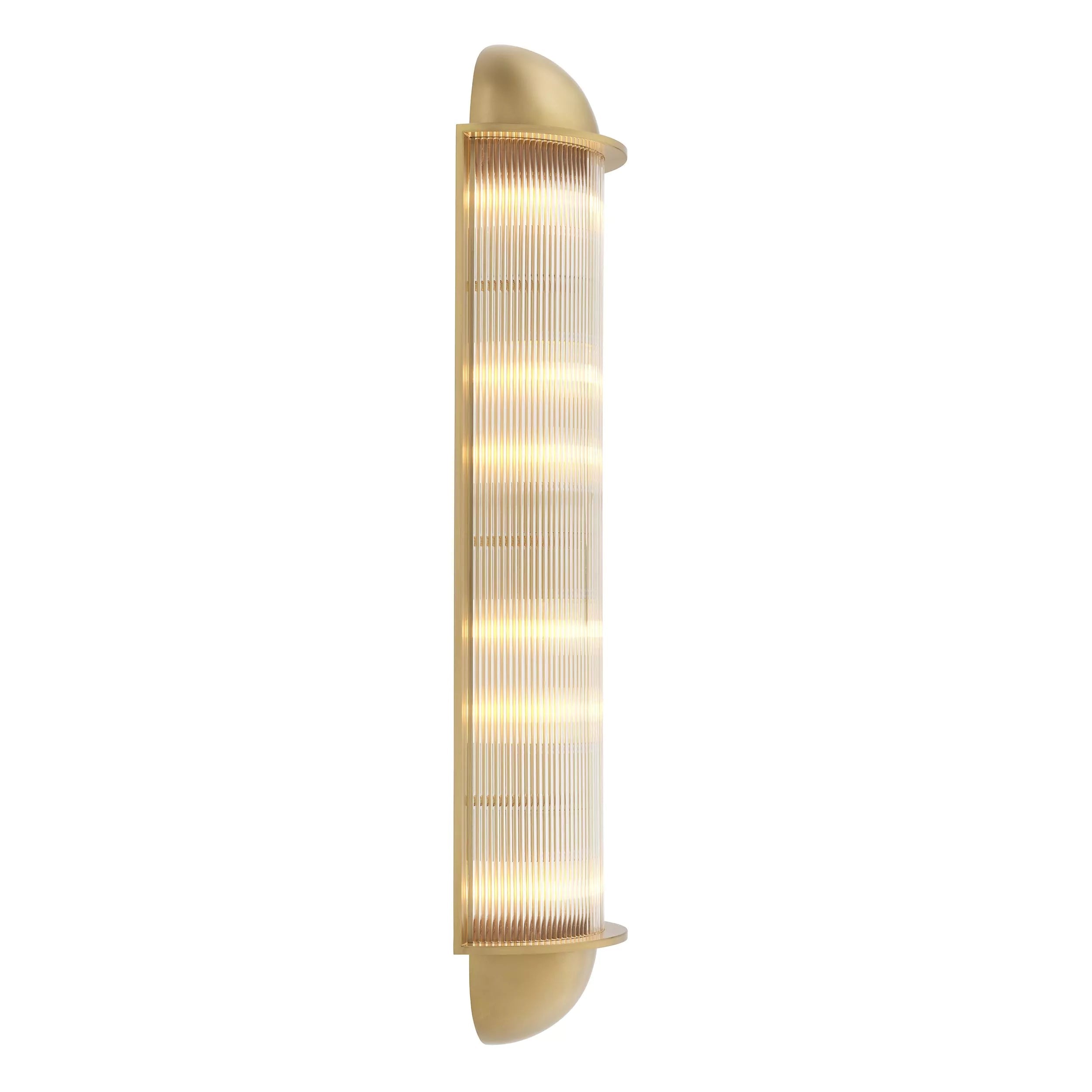 Paolino Wall Lamp - (Antique brass finish | clear glass) - Eichholtz - Luxury Lighting Boutique