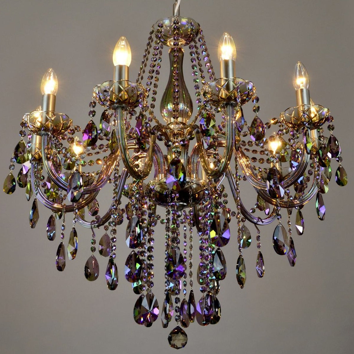 Paradise 10-Light Crystal Chandelier - Wranovsky - Luxury Lighting Boutique