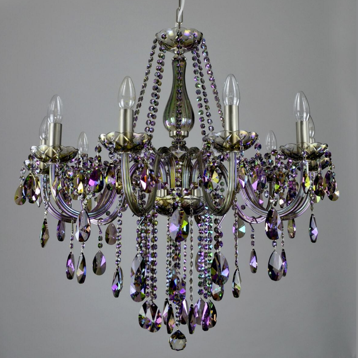 Paradise 10-Light Crystal Chandelier - Wranovsky - Luxury Lighting Boutique