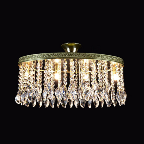 Parma 4 Crystal Glass Chandelier - Wranovsky - Luxury Lighting Boutique