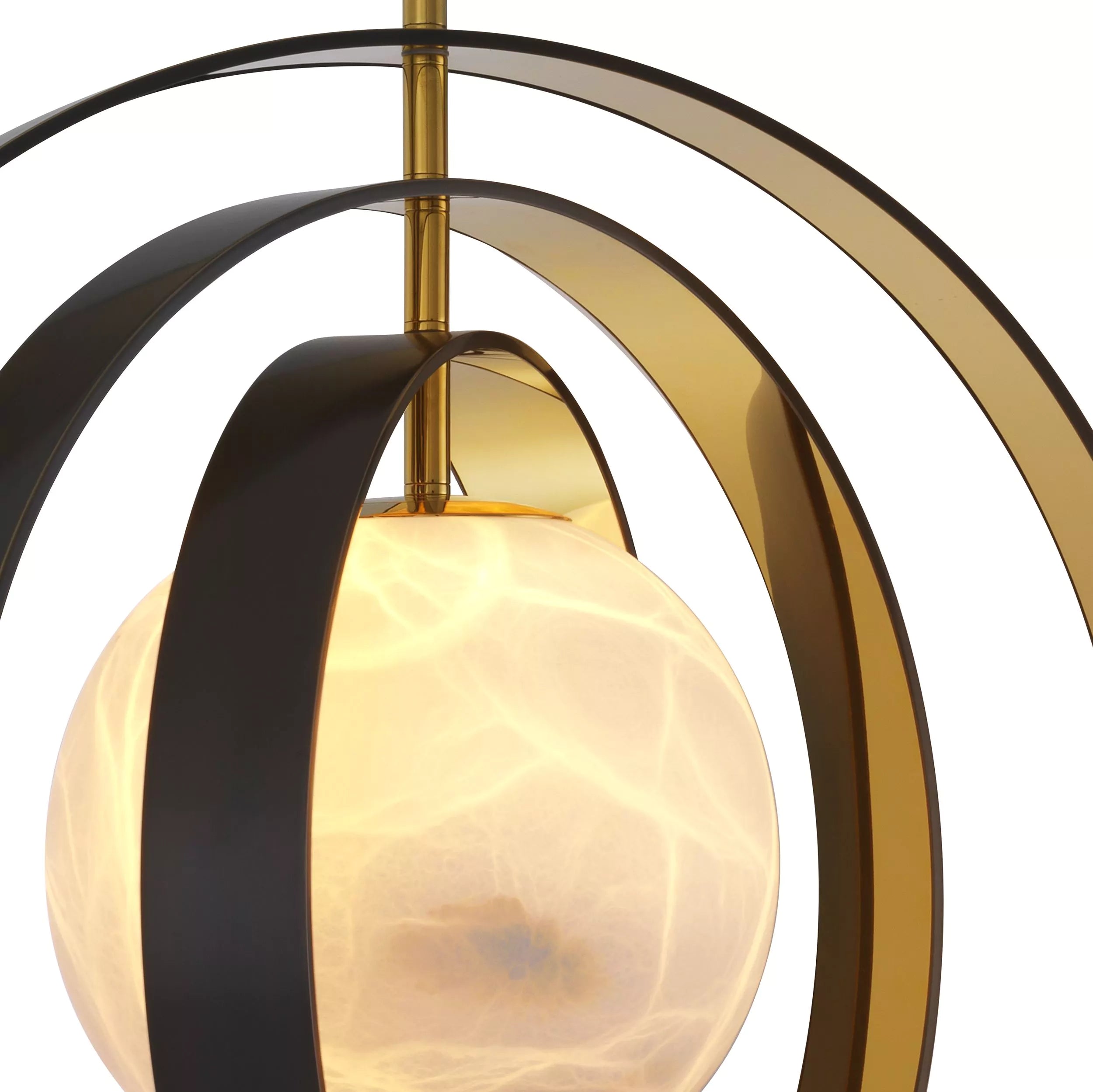 Pearl Modern Chandelier - (Bronze Highlight Finish | Gold Finish | Alabaster) - Eichholtz - Luxury Lighting Boutique