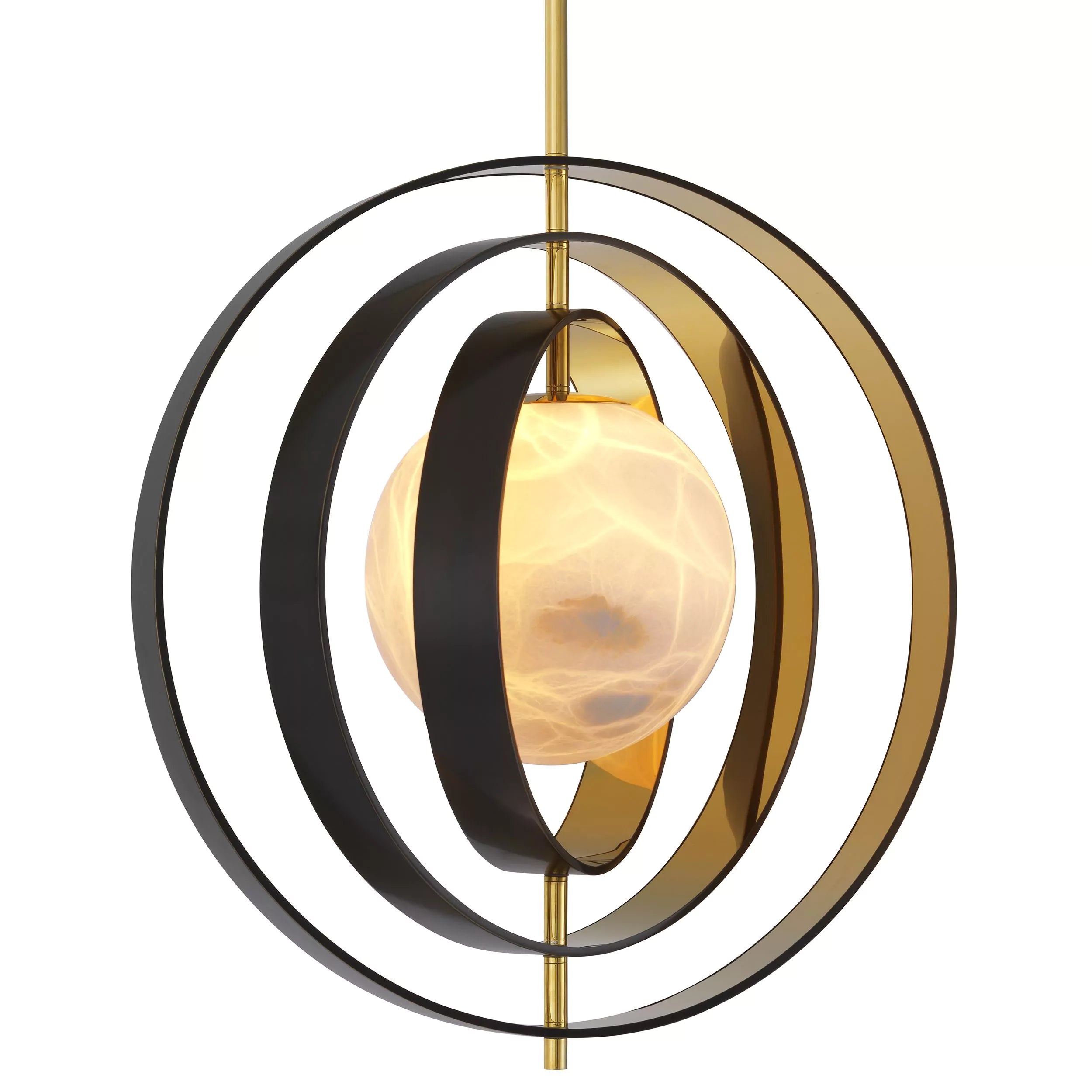 Pearl Modern Chandelier - (Bronze Highlight Finish | Gold Finish | Alabaster) - Eichholtz - Luxury Lighting Boutique