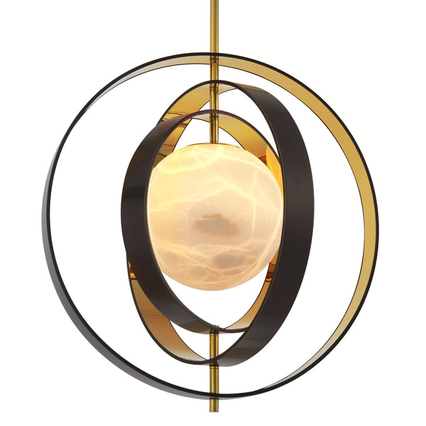 Pearl Modern Chandelier - (Bronze Highlight Finish | Gold Finish | Alabaster) - Eichholtz - Luxury Lighting Boutique