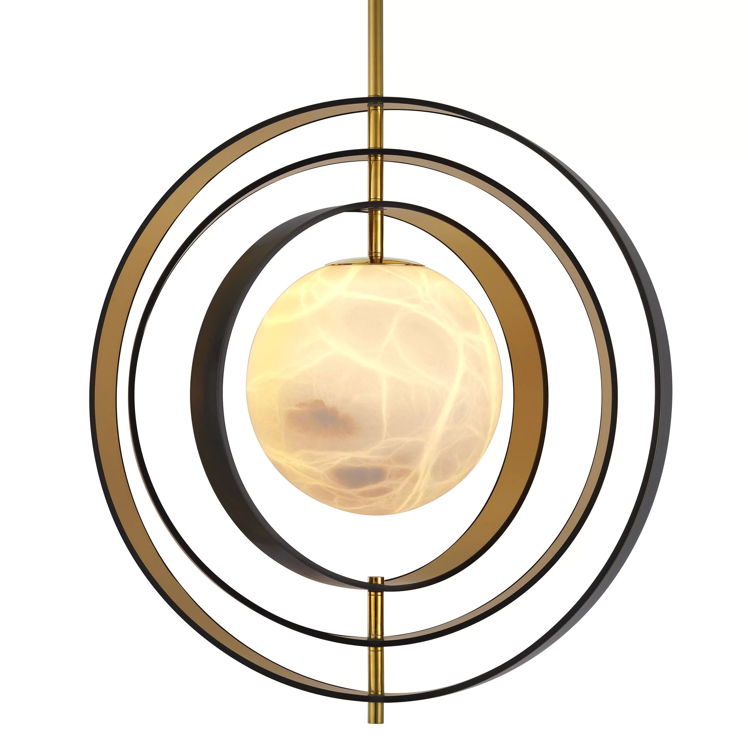 Pearl Modern Chandelier - (Bronze Highlight Finish | Gold Finish | Alabaster) - Eichholtz - Luxury Lighting Boutique