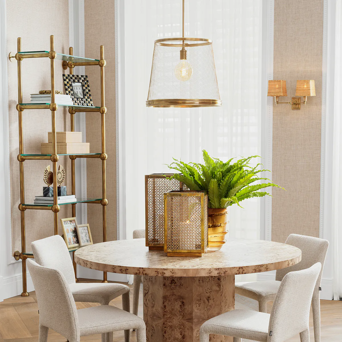 "Pendant Colindale by Eichholtz, stylish and chic lighting fixture"