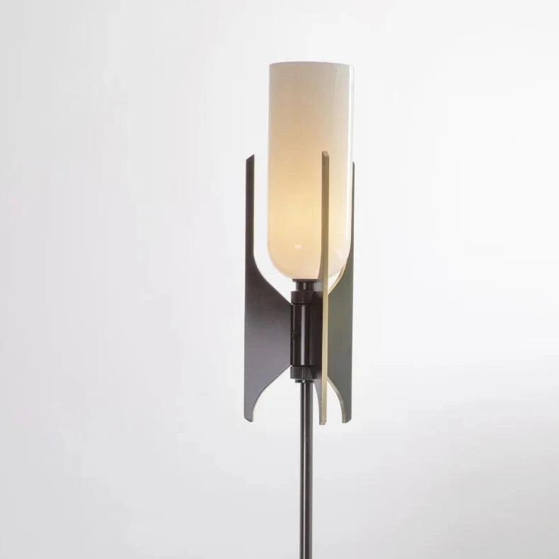 Pennon Floor Lamp (Brushed Brass/ Dark Bronze) - Luxury Lighting Boutique