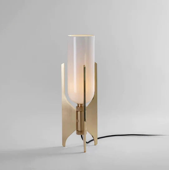 Pennon Table Lamp (Brushed Brass/ Dark Bronze) - Luxury Lighting Boutique