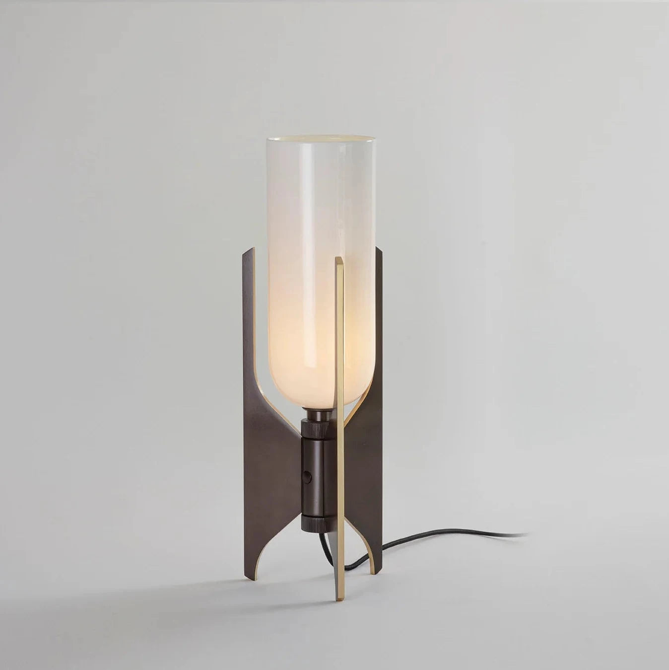 Pennon Table Lamp (Brushed Brass/ Dark Bronze) - Luxury Lighting Boutique