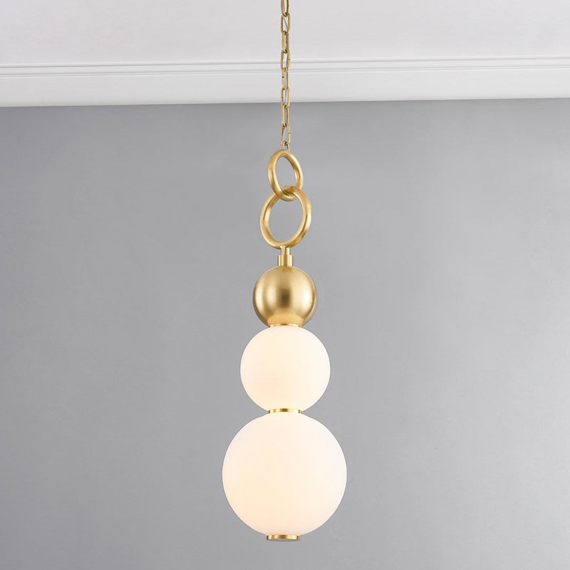 Perrin Pendant (PI1890701-AGB) - Hudson Valley Lighting - Luxury Lighting Boutique