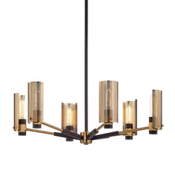 Pilsen Modern Brass Chandelier [2 Sizes] - Troy Lighting - Luxury Lighting Boutique
