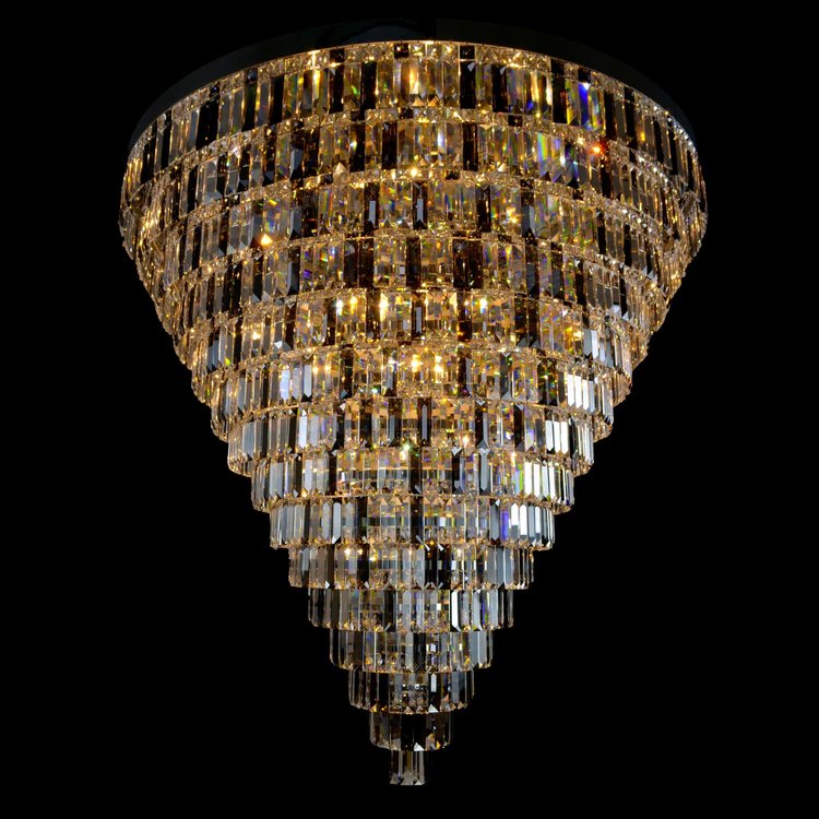 Porto XL 16 Modern Chandelier (Silver) - Wranovsky - Luxury Lighting Boutique