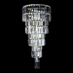 Porto XL 5 Wall Light (Silver) - Wranovsky - Luxury Lighting Boutique