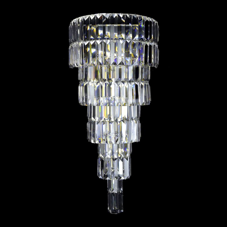 Porto XL 5 Wall Light (Silver) - Wranovsky - Luxury Lighting Boutique