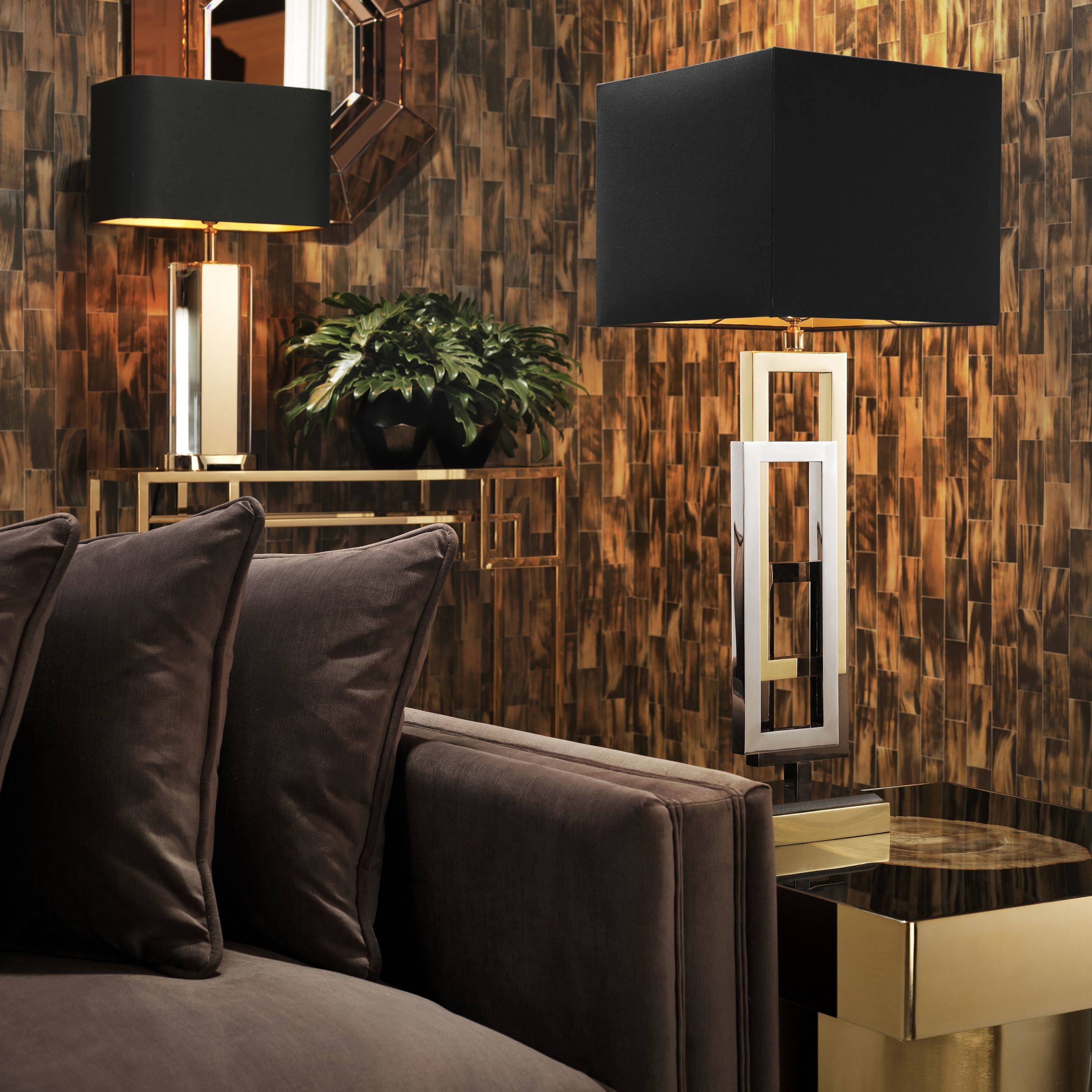 Regine Table Lamp - [Gold&Nickel] - Eichholtz - Luxury Lighting Boutique