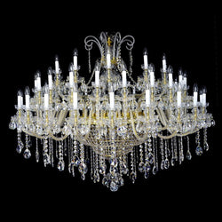 Reign 67 Crystal Chandelier (Gold/Silver) - Wranovsky - Luxury Lighting Boutique