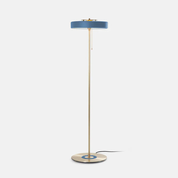 Revolve Stem Floor Lamp (Various Finishes Available) - Luxury Lighting Boutique