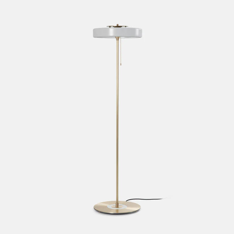 Revolve Stem Floor Lamp (Various Finishes Available) - Luxury Lighting Boutique