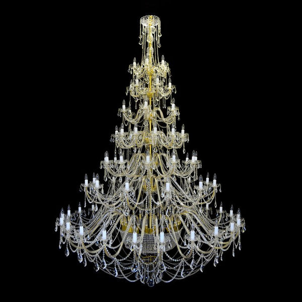 Ricamente Decorado 87 Crystal Chandelier (Gold/Silver) - Wranovsky - Luxury Lighting Boutique