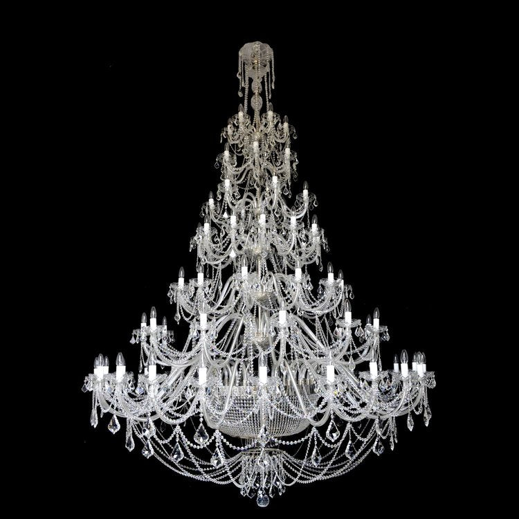 Ricamente Decorado 87 Crystal Chandelier (Gold/Silver) - Wranovsky - Luxury Lighting Boutique