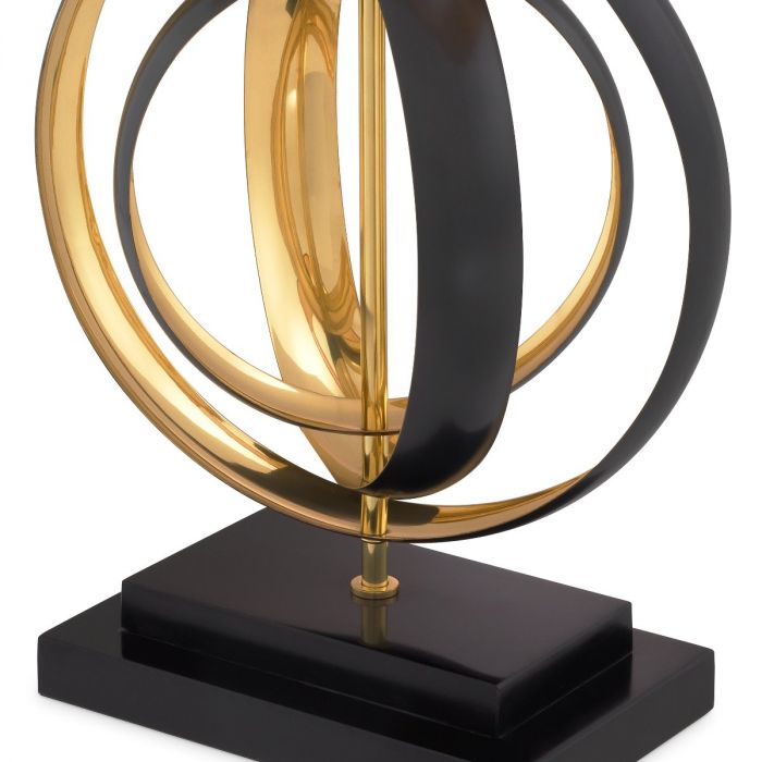 Riley Table Lamp - [Black&Brass] - Eichholtz - Luxury Lighting Boutique