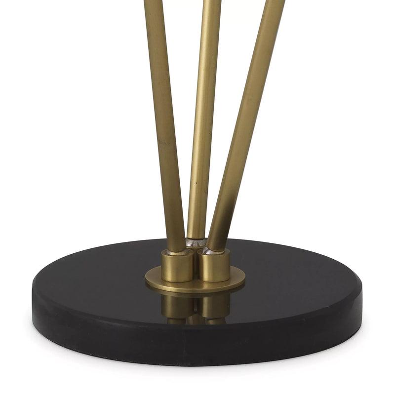Rodolpho Floor Lamp - (Antique brass finish | alabaster) - Eichholtz - Luxury Lighting Boutique
