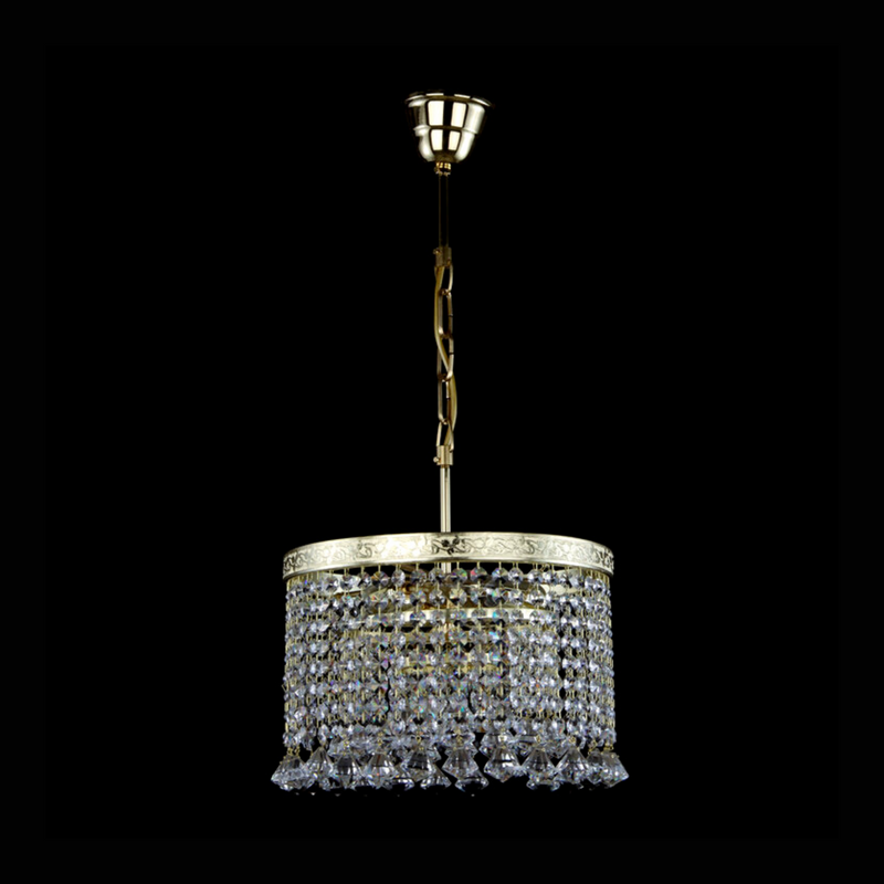 Rome 3 Crystal Glass Chandelier - Wranovsky - Luxury Lighting Boutique
