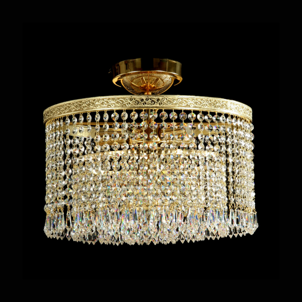 Rome 6 Crystal Glass Chandelier - Wranovsky - Luxury Lighting Boutique