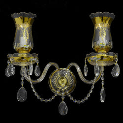 Royal Tulips 2 Wall Lights (Gold/Silver) - Wranovsky - Luxury Lighting Boutique