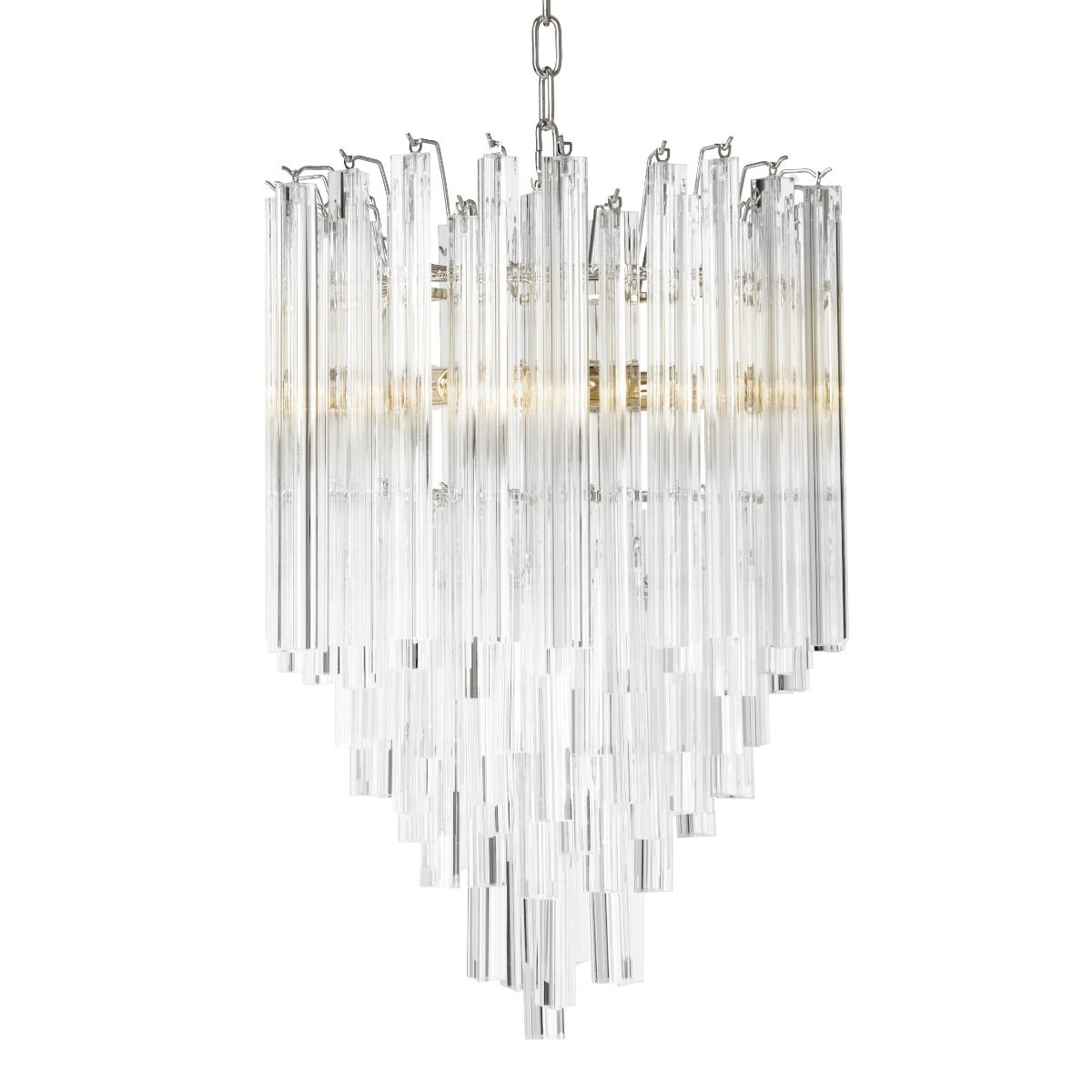 Salerno Modern Chandelier - [Brass/Nickel] - Eichholtz - Luxury Lighting Boutique