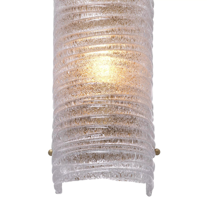 Sanchez Wall Lamp - (Antique brass finish | hand blown glass) - Eichholtz - Luxury Lighting Boutique