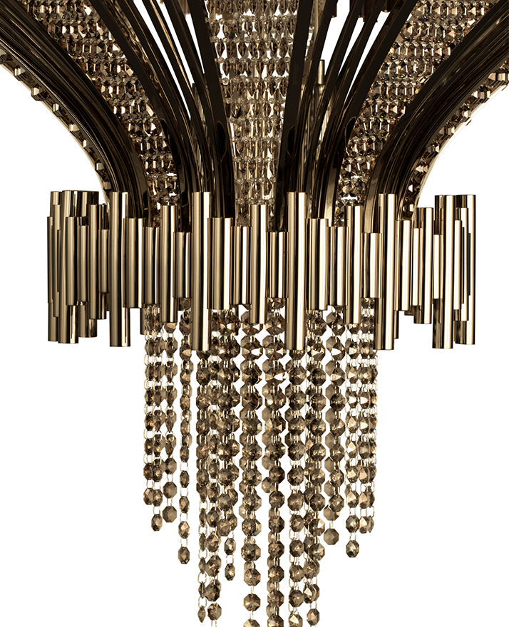 Scala Plafond 10-Light Modern Chandelier - Luxxu - Luxury Lighting Boutique