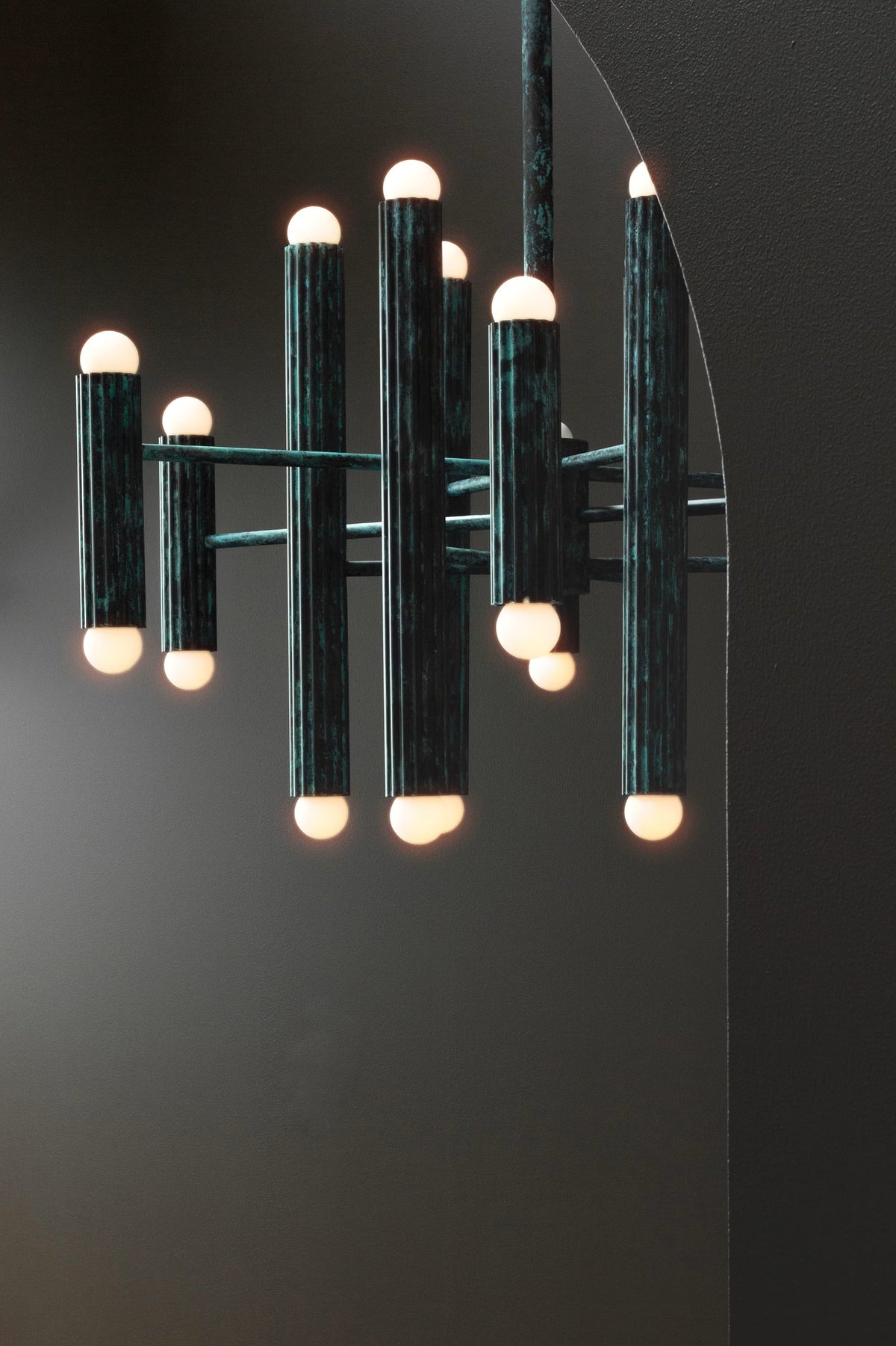Vesta Round 24 Chandelier – Schwung