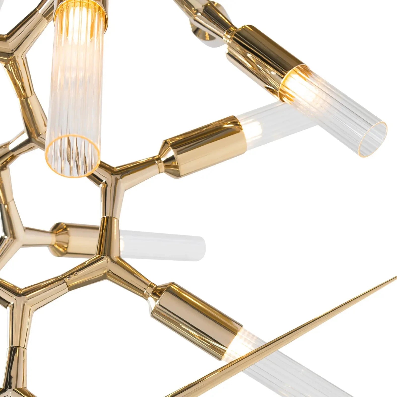 Shard 24-Light Modern Chandelier - Luxxu - Luxury Lighting Boutique