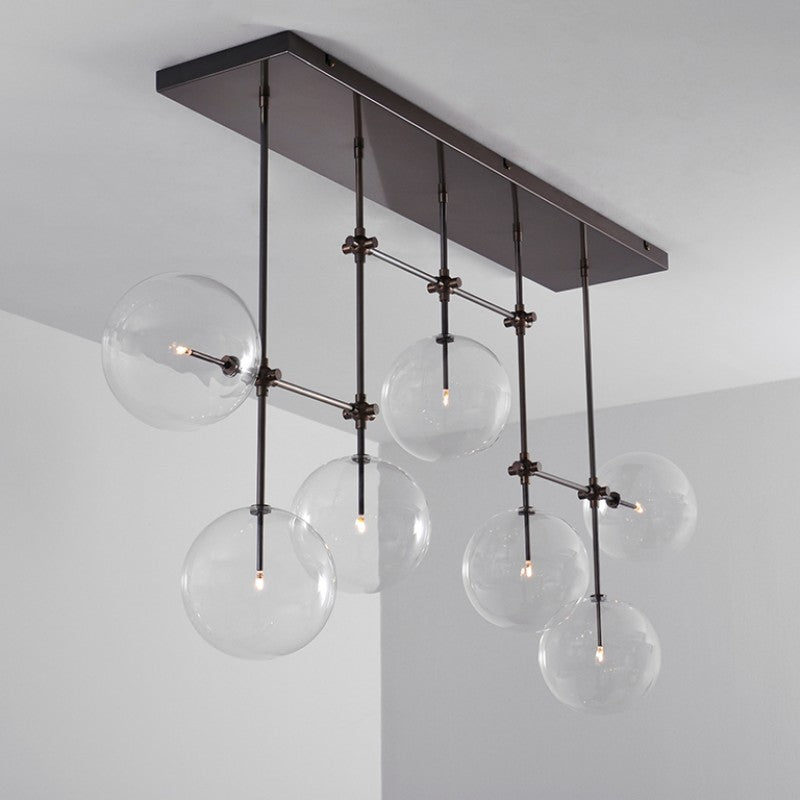 Restoration hardware online linear chandelier