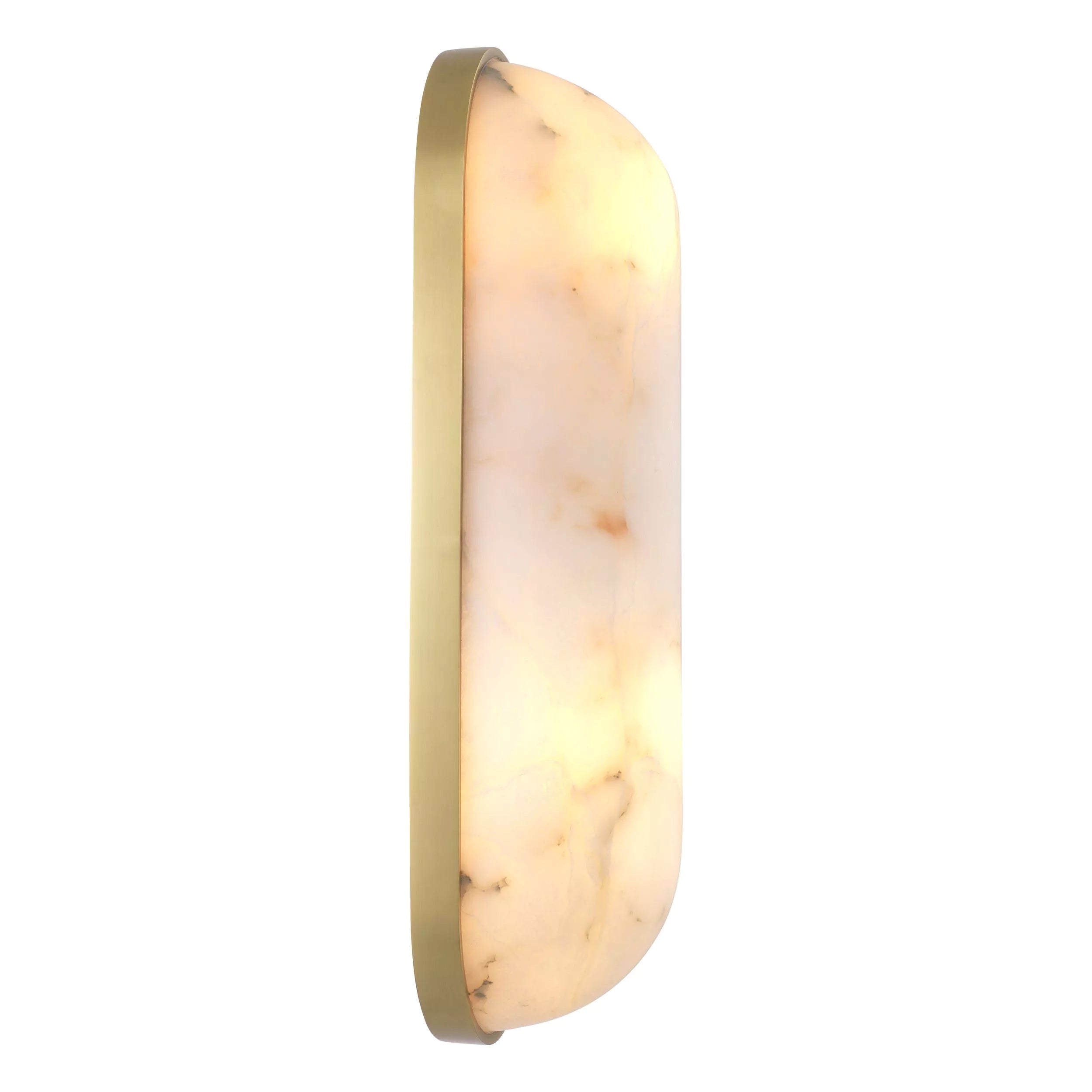 Sumo Wall Lamps - (Alabaster | antique brass finish) - Eichholtz - Luxury Lighting Boutique