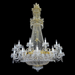 Supreme 50 Crystal Glass Chandelier - Wranovsky - Luxury Lighting Boutique