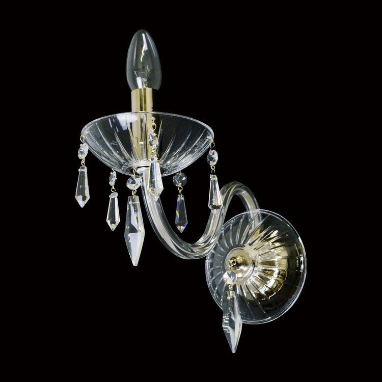 Sympathy 1 Wall Light (Gold/Silver) - Wranovsky - Luxury Lighting Boutique