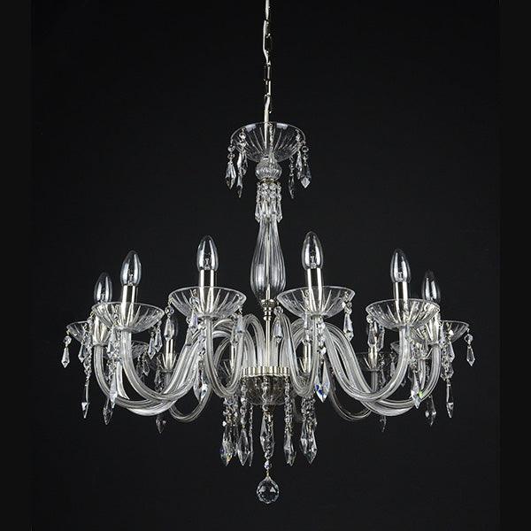 Sympathy 12-Light Crystal Chandelier - Wranovsky - Luxury Lighting Boutique