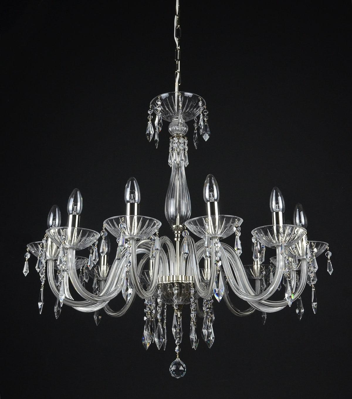 Sympathy 12-Light Crystal Chandelier - Wranovsky - Luxury Lighting Boutique