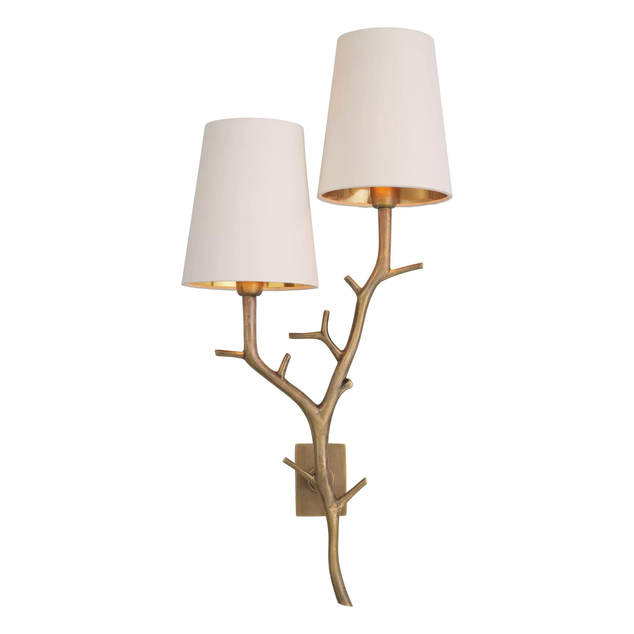 Syracuse Wall Light (Vintage Brass) - Eichholtz - Luxury Lighting Boutique