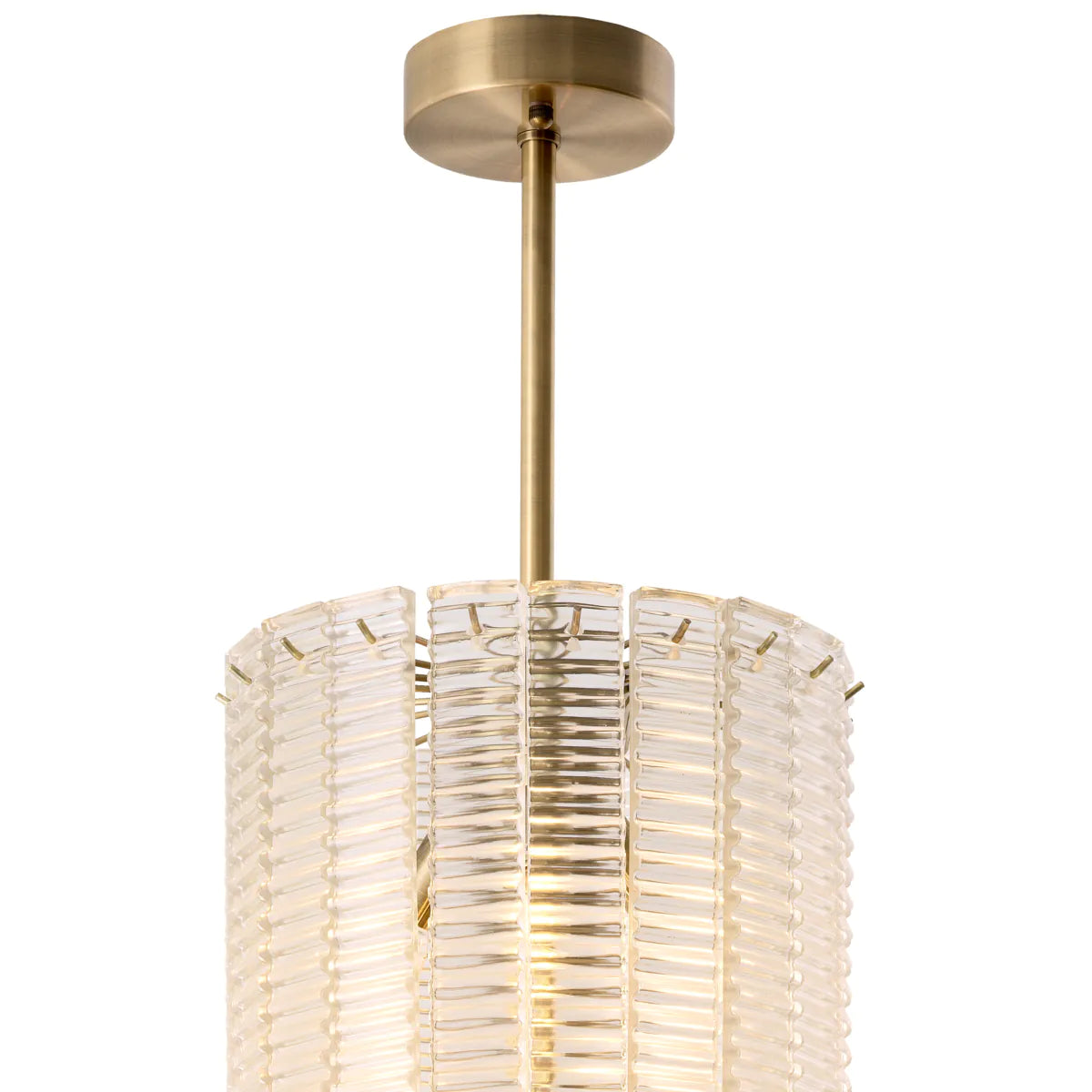 Imperial Chandelier - Brass & Clear Glass - Eichholtz