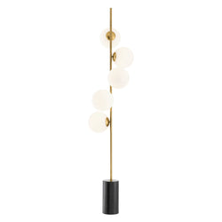 Tempo Floor Lamp - [Brass/Nickel] - Eichholtz - Luxury Lighting Boutique