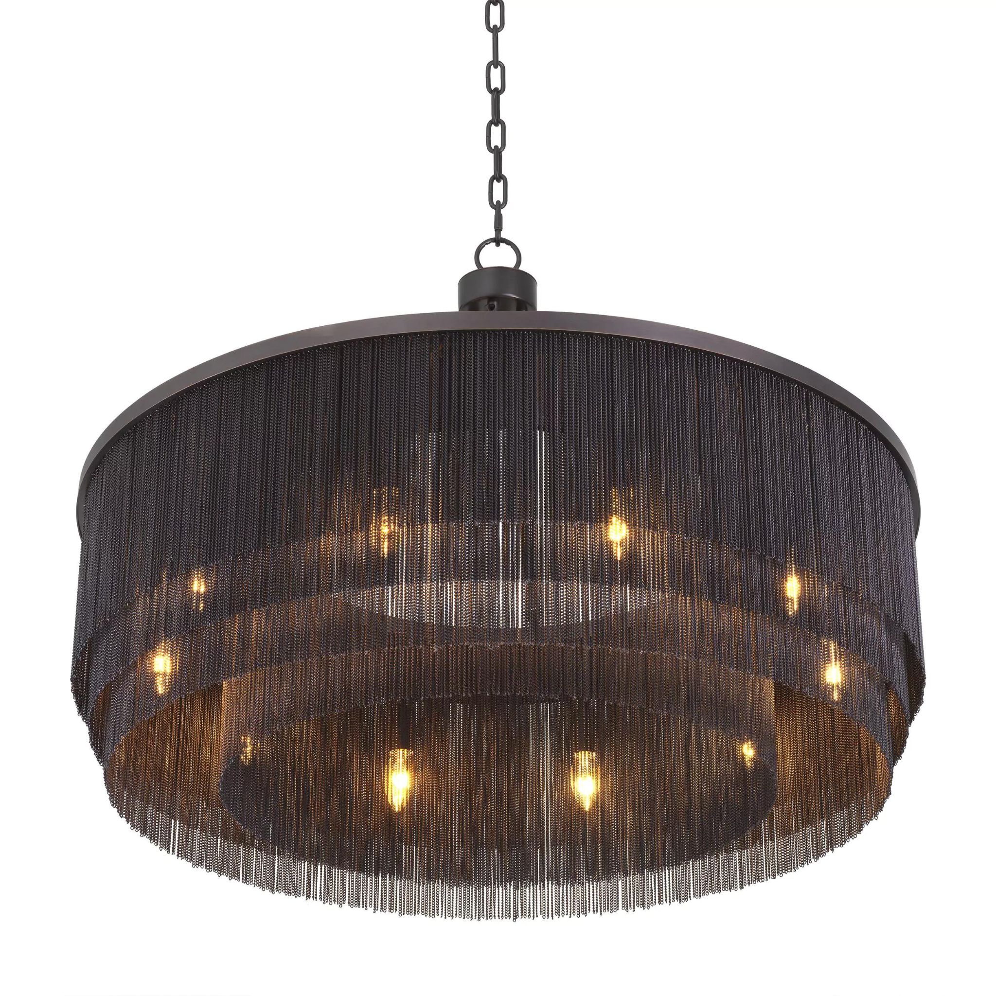 Tissot L (Brass/Bronze) Modern Chandelier - Eichholtz - Luxury Lighting Boutique