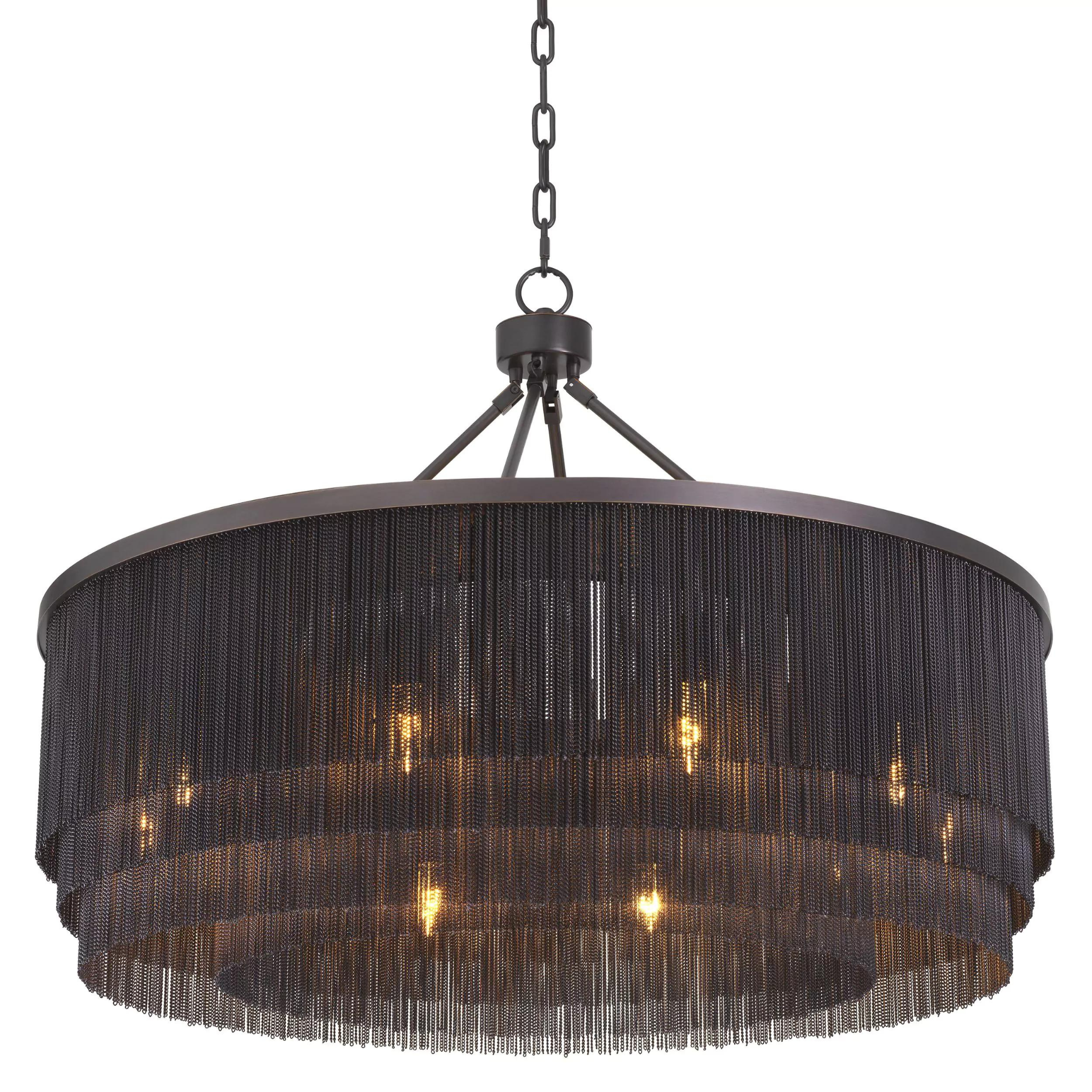 Tissot L (Brass/Bronze) Modern Chandelier - Eichholtz - Luxury Lighting Boutique