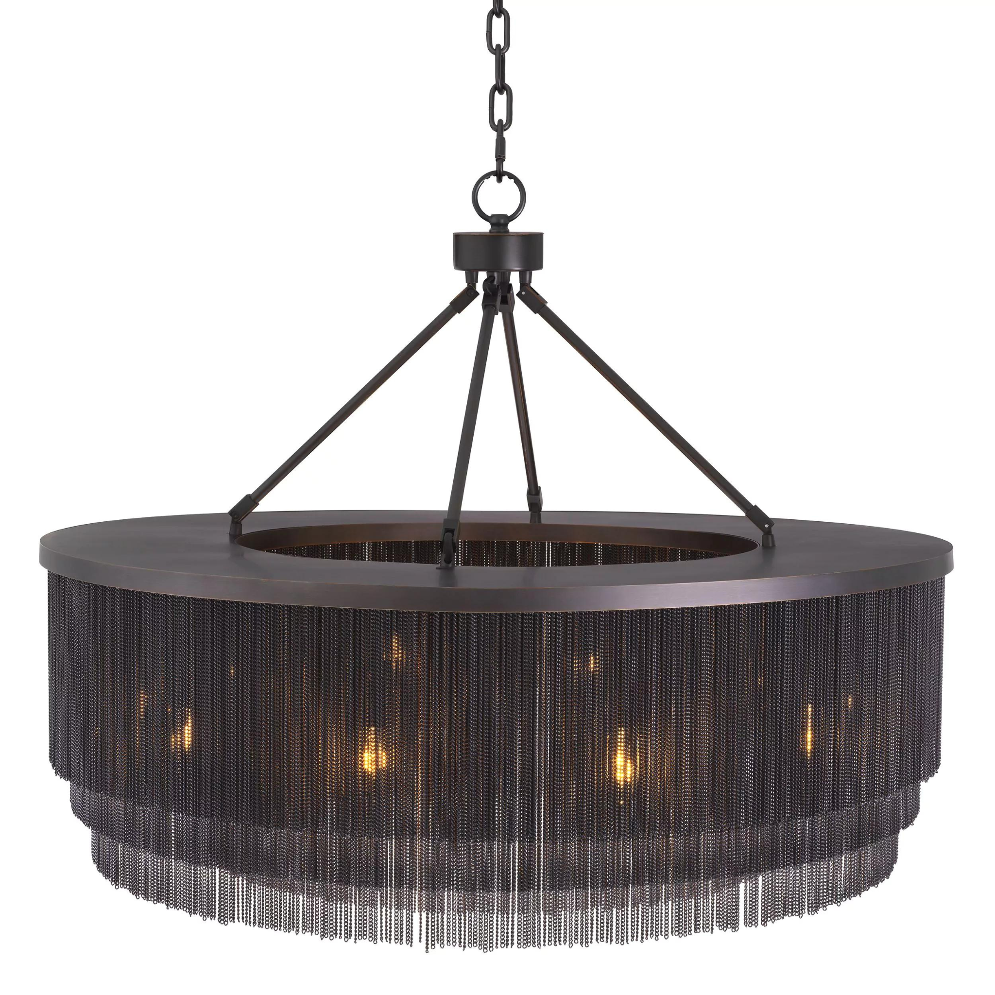 Tissot L (Brass/Bronze) Modern Chandelier - Eichholtz - Luxury Lighting Boutique