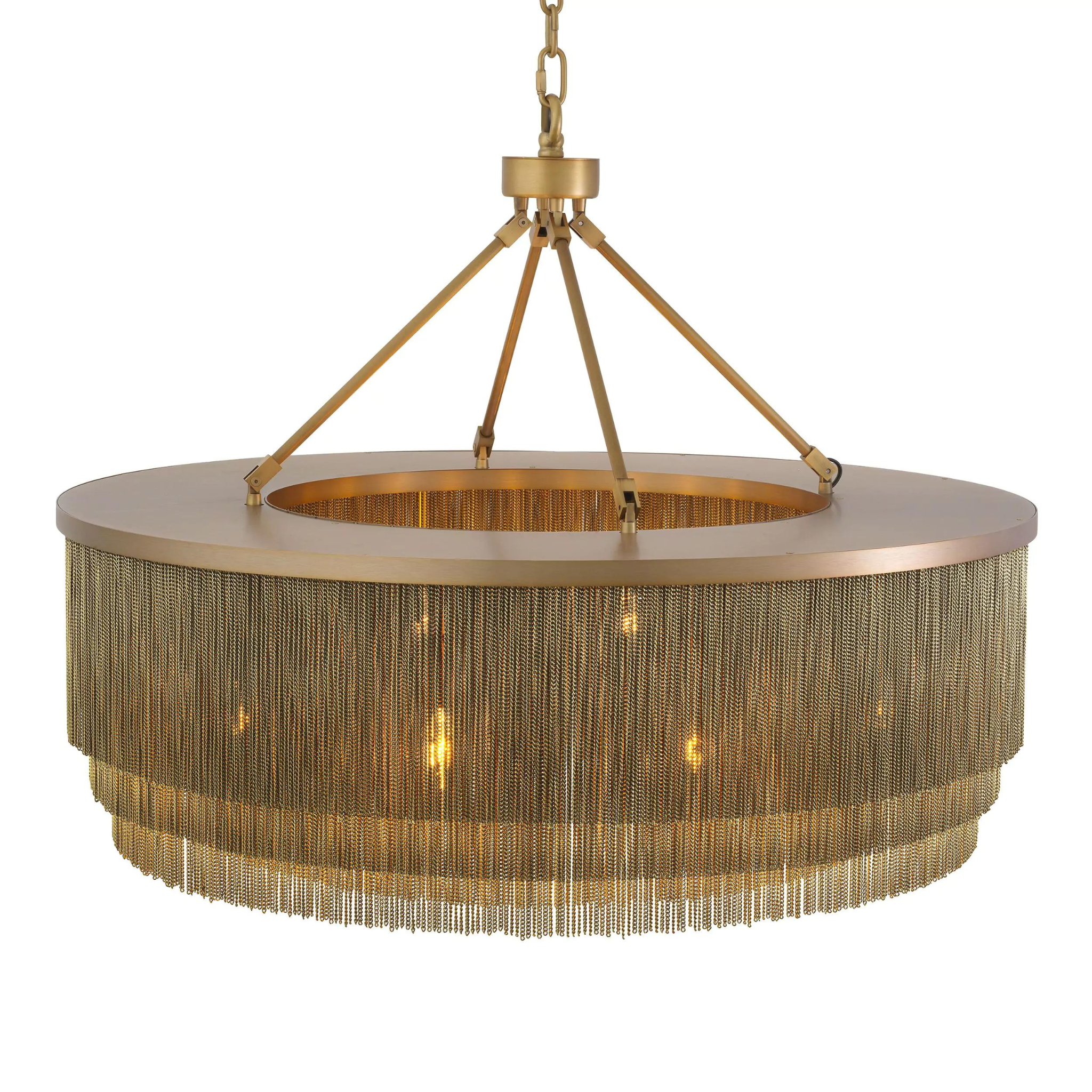 Tissot L (Brass/Bronze) Modern Chandelier - Eichholtz - Luxury Lighting Boutique