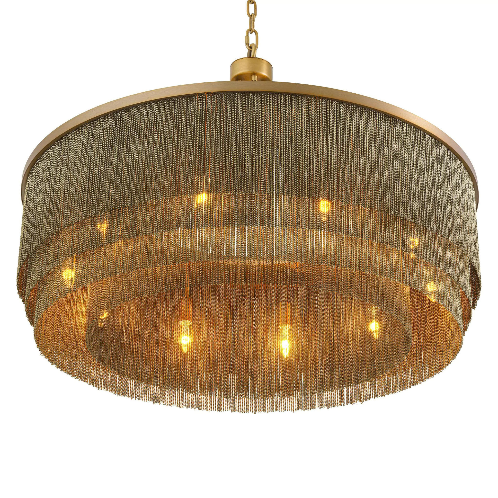 Tissot L (Brass/Bronze) Modern Chandelier - Eichholtz - Luxury Lighting Boutique