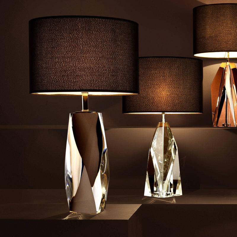 Titan Crystal Table Lamp - [Crystal] - Eichholtz - Luxury Lighting Boutique